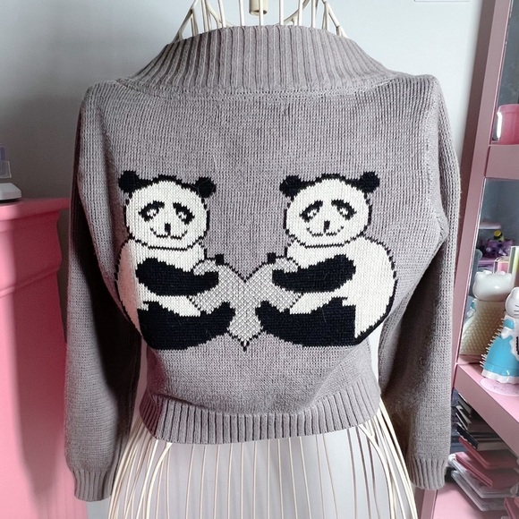 Betsey Johnson Sweaters - Betsey Johnson panda sweater